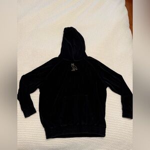 OVO Black Terry Hoodie Sweatshirt